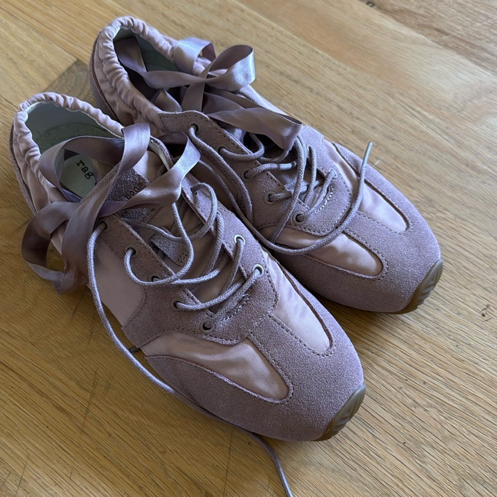 Rag & Bone Emilee Ballet Runner Sneakers in Lavender
